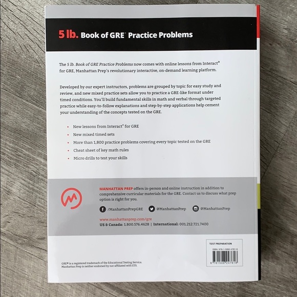 Brand new GRE study book - Picture 4 of 4